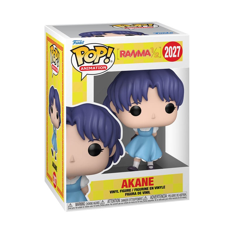 Ranma 1/2 Figura POP! Animation Vinyl Akane 9 cm