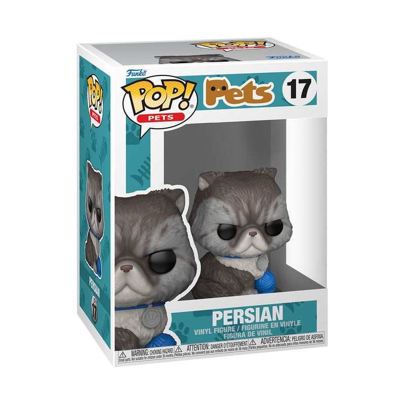 Funko-Legacy POP! Pets Vinyl Figura Persian Cat 9 cm - Z POP Toys