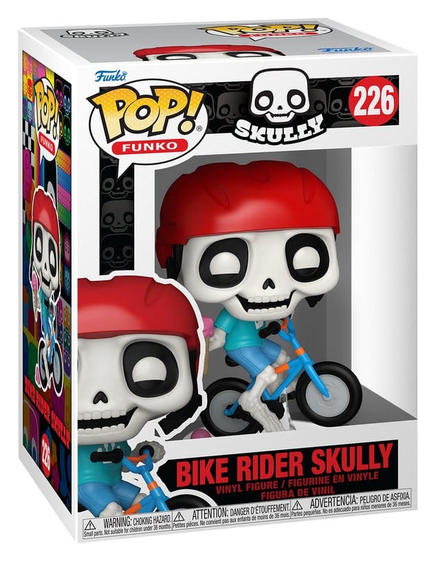 Funko Legacy Figura POP! Icons Vinyl Bike Rider Skully 9 cm