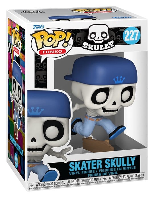 Funko Legacy Figura POP! Icons Vinyl Skater Skully 9 cm