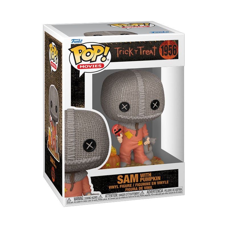 Trick 'r Treat POP! Vinyl Figura Sam with Pumpkin 9 cm