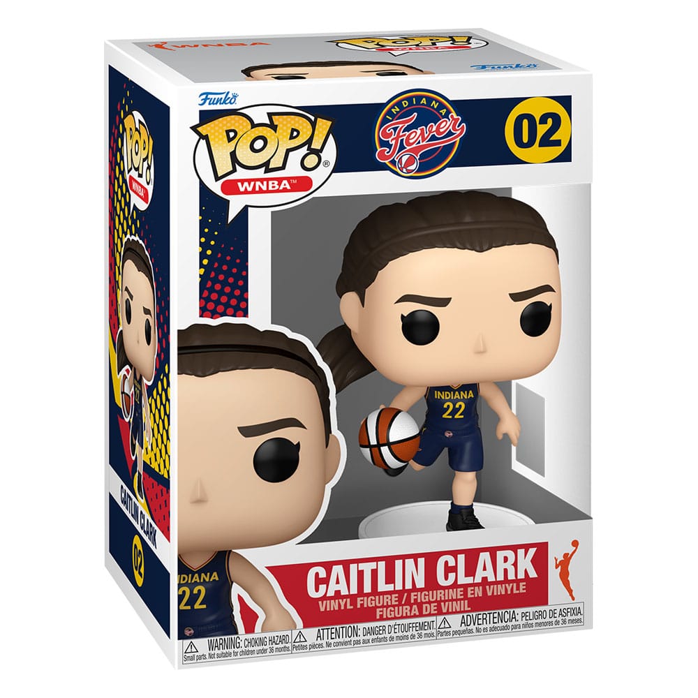 WNBA Figura POP! Vinyl Indiana Fever: Caitlin Clark 9 cm - Z POP Toys