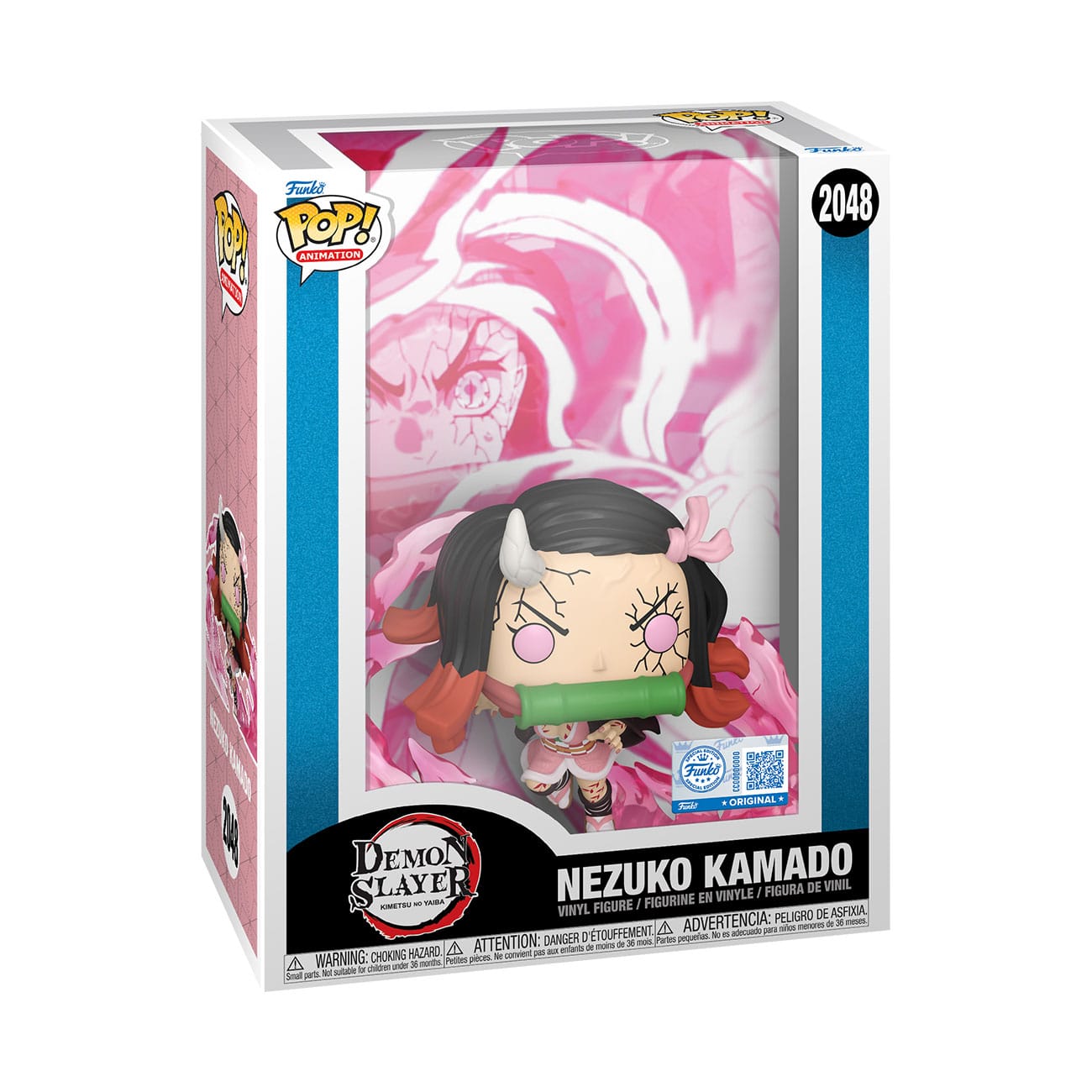 Demon Slayer: Kimetsu no Yaiba POP! Animation Cover Vinyl Figura Nezuko 9 cm