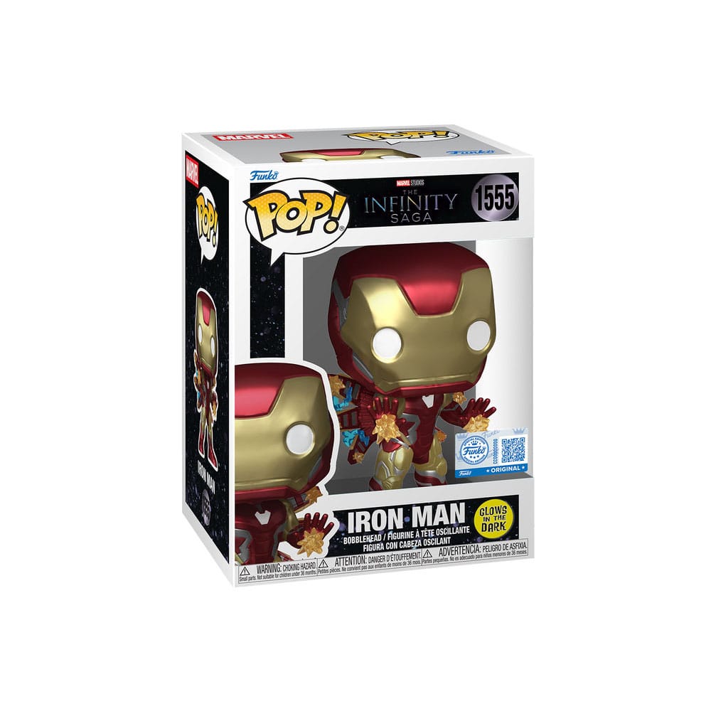 Avengers: Endgame Figura POP! Plus Vinyl Iron Man Beams (GW) 9 cm
