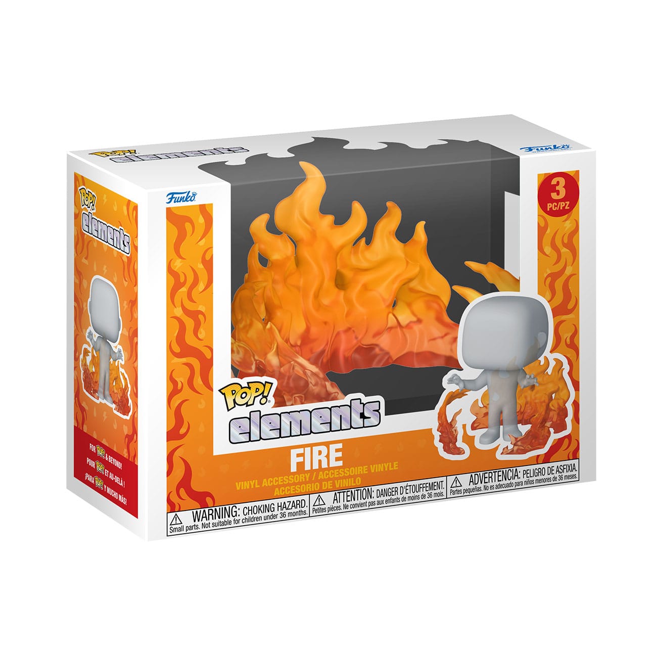 Fire Figura POP! Nooks Vinyl Red 5 cm