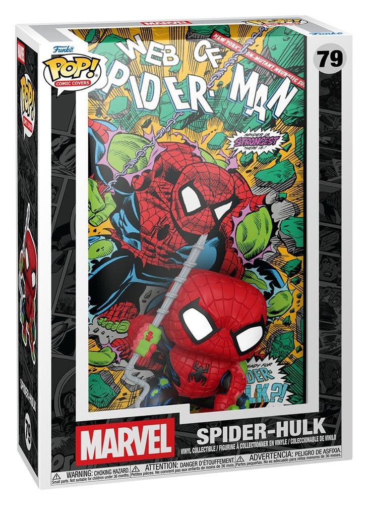 Marvel POP! Comic Covers Vinyl Figura Web of Spider-Man #70 (Spider-Hulk) 9 cm