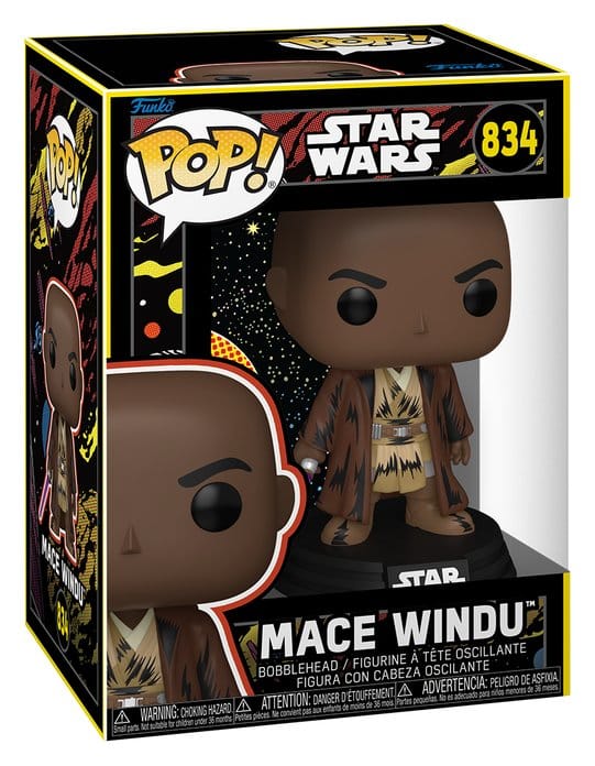 Star Wars: Mandalorian & Grogu Figura POP! Vinyl Figura Mace Windu (Retro) 9 cm
