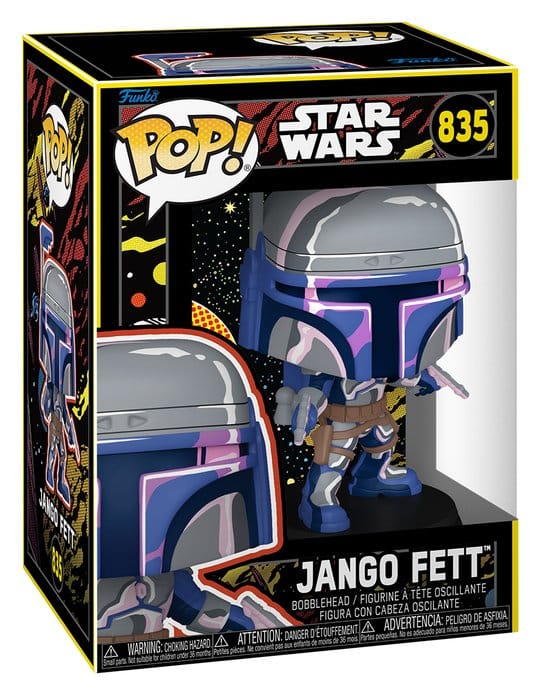 Star Wars: Mandalorian & Grogu Figura POP! Vinyl Figura Jango Fett (Retro) 9 cm