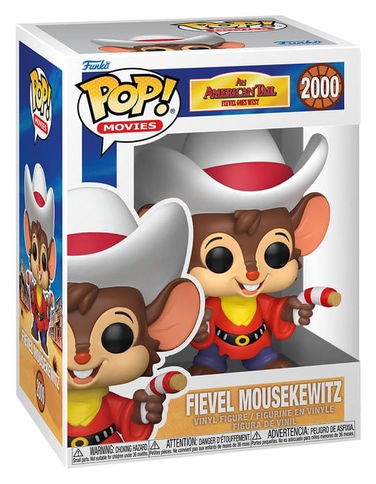 Fievel va al Oeste POP&Buddy Vinyl Figura Fievel Mousekewitz 9 cm
