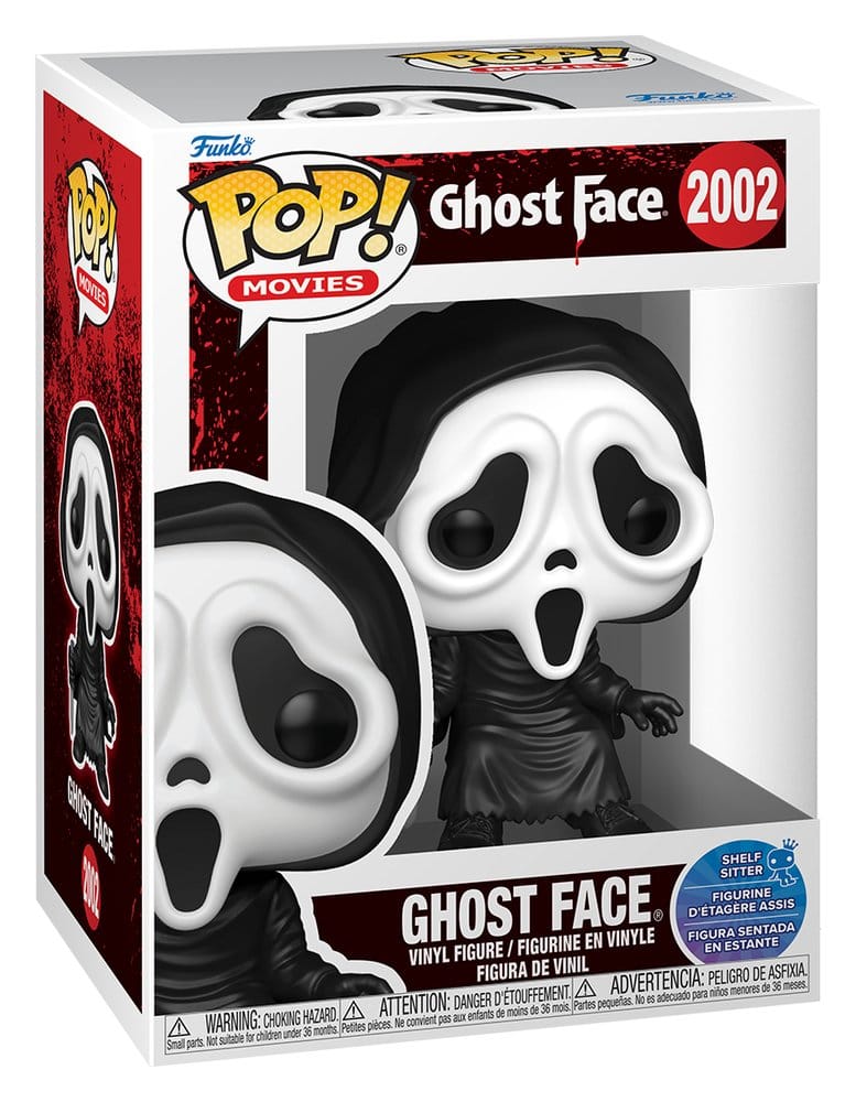 Scream POP! Movies Vinyl Figura Ghost Face (Sit) 9 cm