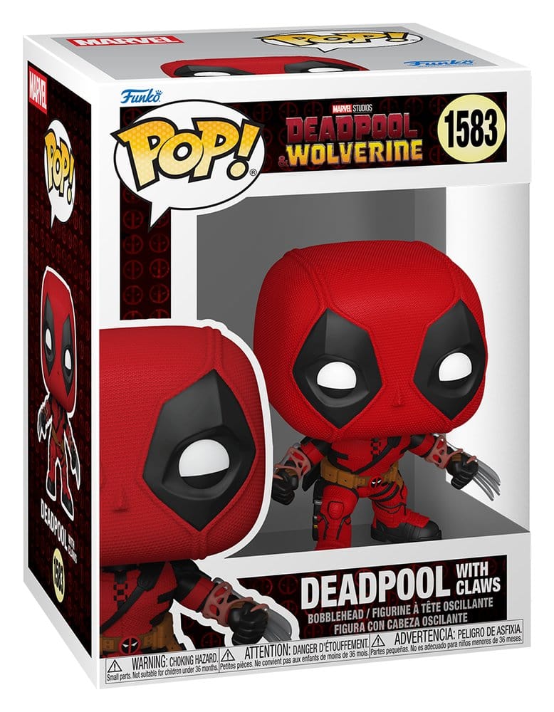 Deadpool & Wolverine Figura POP! Vinyl Deadpool with Claws 9 cm