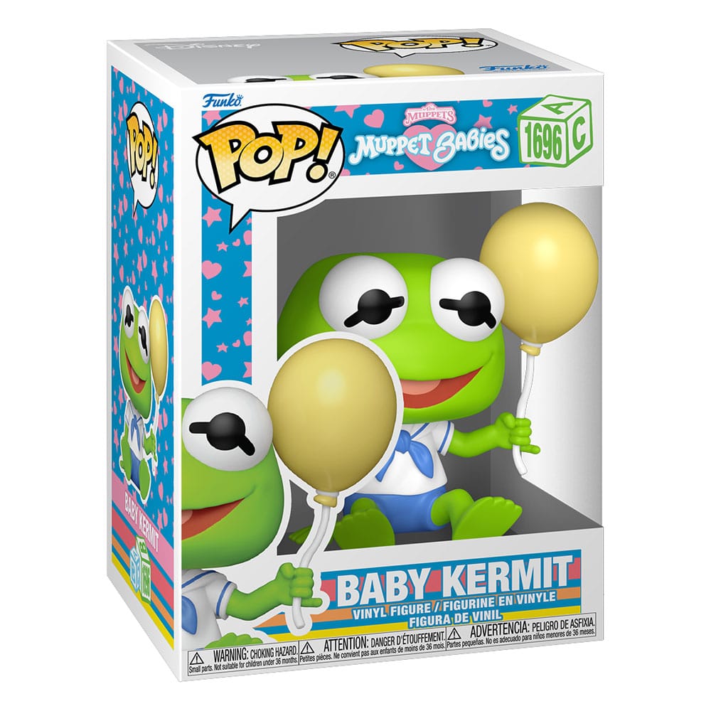 Muppet Babies Figura POP! Vinyl Baby Kermit 9 cm