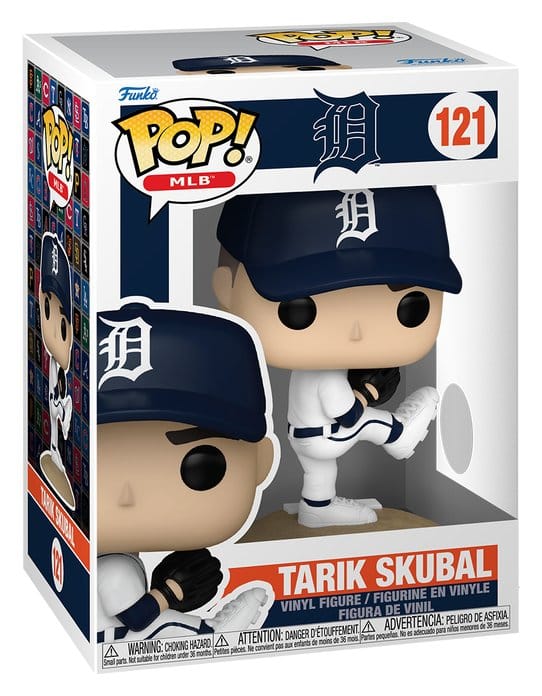 MLB Figura POP! Vinyl Tigers- Tarik Skubal 9 cm