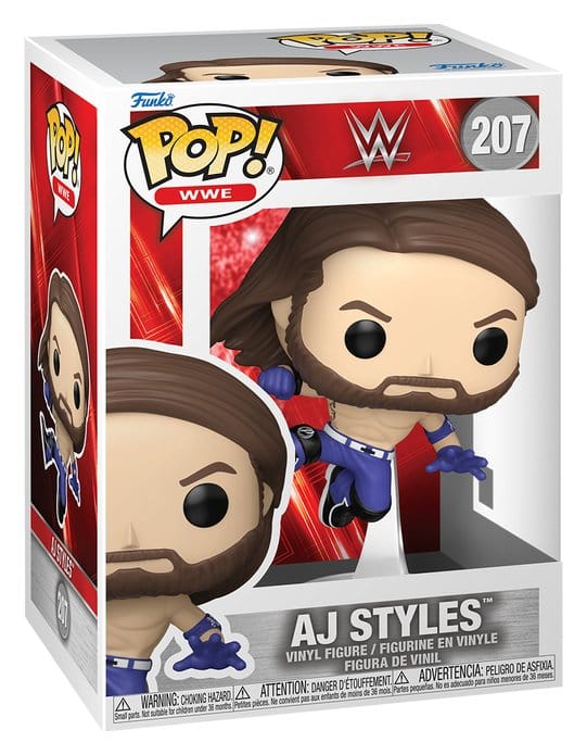 WWE Figura POP! Vinyl AJ Styles 9 cm