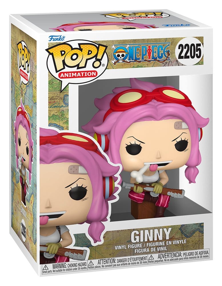 One Piece Figura POP! Vinyl Animation Ginny 9 cm