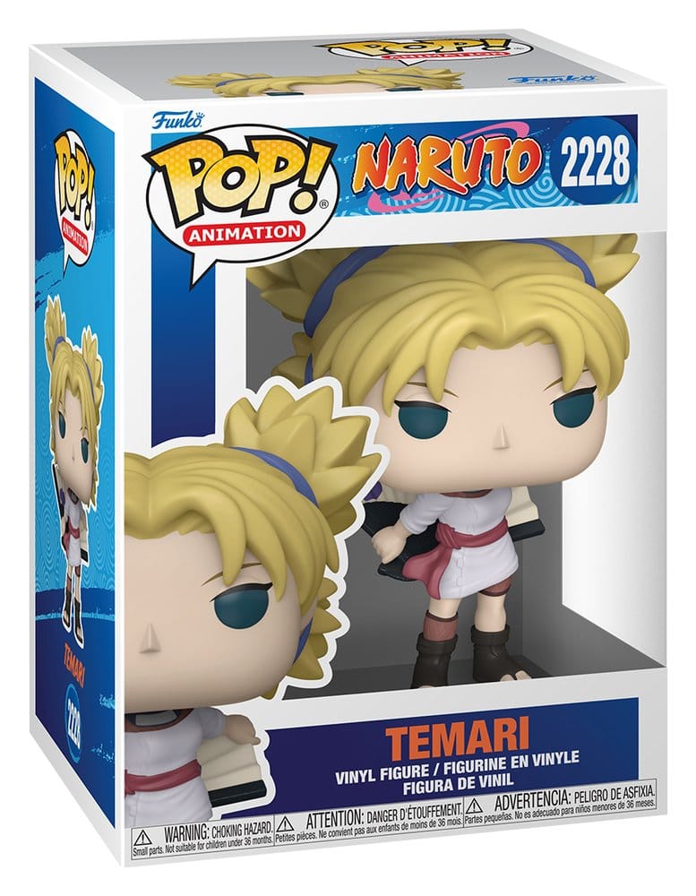 Naruto Classic Figura POP! Animation Vinyl Temari 9 cm