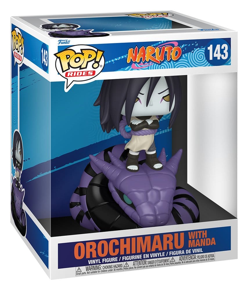 Naruto Classic POP! Rides Vinyl Figura Orochi + Manda 15 cm