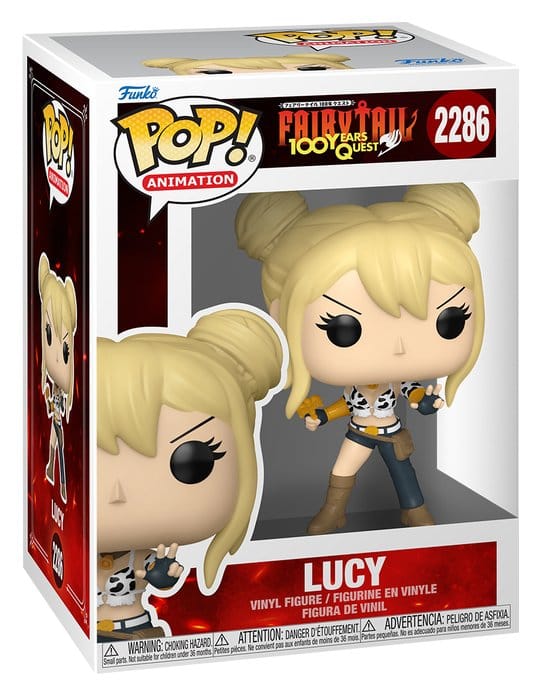 Fairy Tail-100 Years Quest POP! Animation Vinyl Figura Lucy 9 cm
