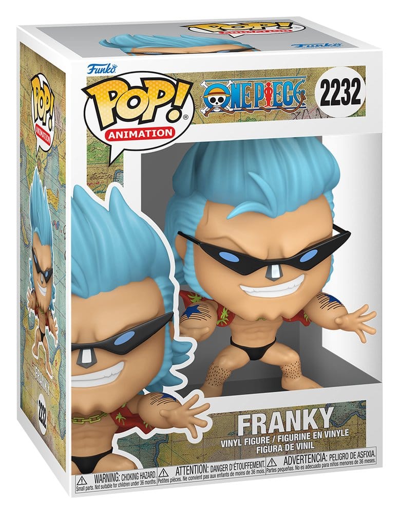 One Piece POP! Animation Vinyl Figura Franky (Refresh) 9 cm