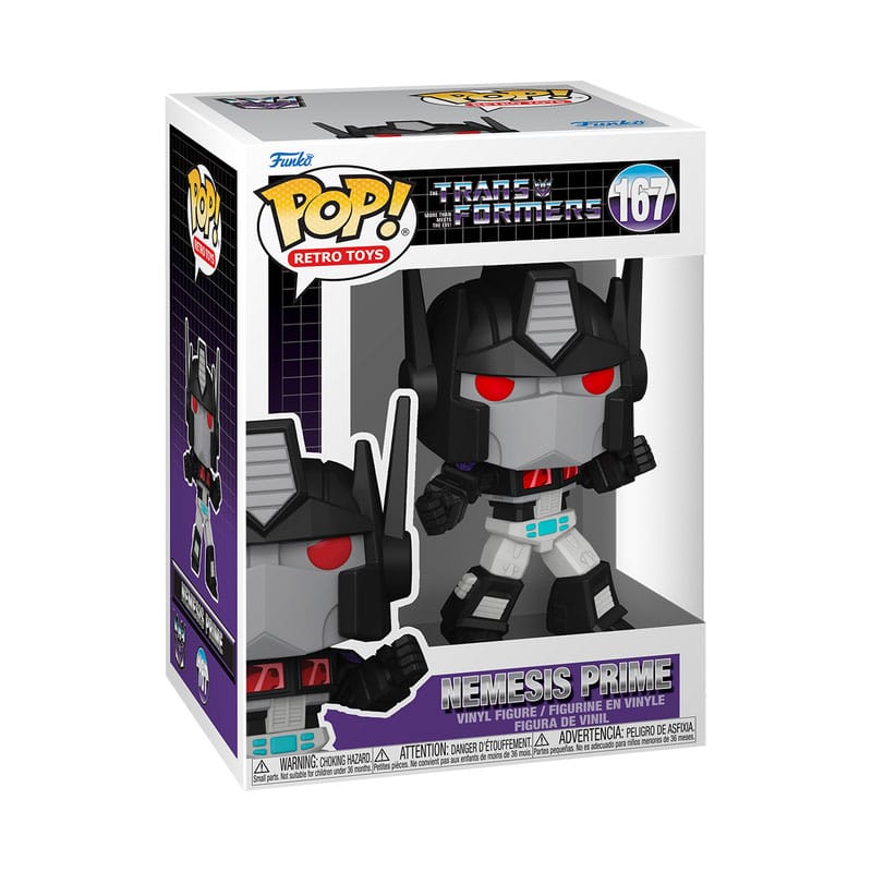 Transformers POP! TV Vinyl Figura Nemesis Prime 9 cm