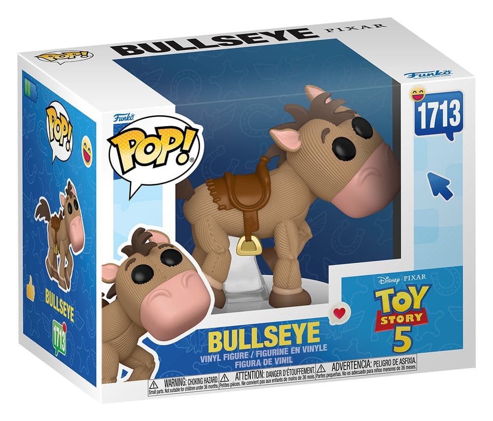 Toy Story 5 POP! Premium Vinyl Figura Bullseye 9 cm