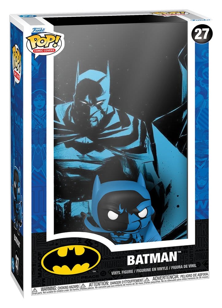 DC Comics POP! Comic Covers Vinyl Figura Batman Black & Blue 9 cm