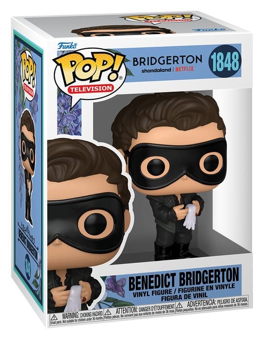 Bridgerton POP! TV Vinyl Figura Benedict Bridgerton 9 cm