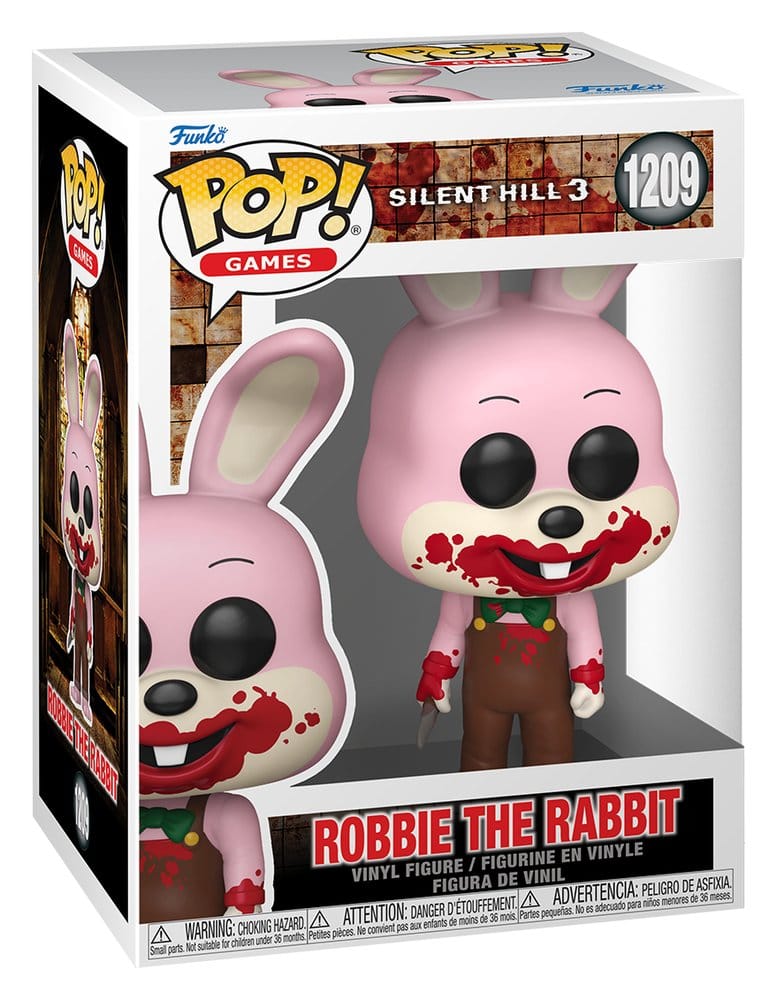 Silent Hill Figura POP! Games Vinyl Robbie the Rabbit 9 cm