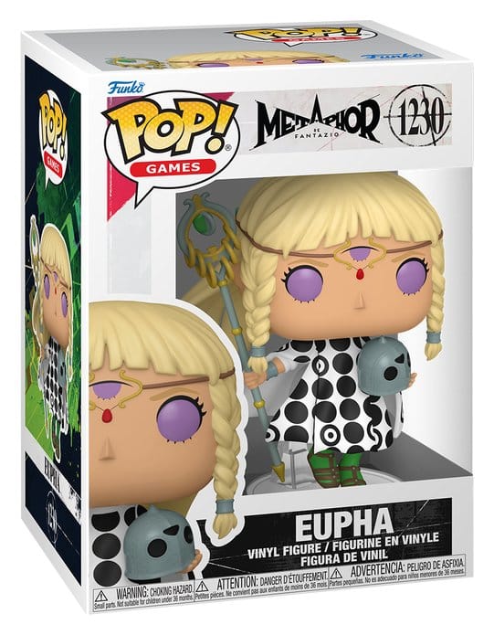 Metaphor: ReFantazio Figura POP! Games Vinyl Eupha 9 cm