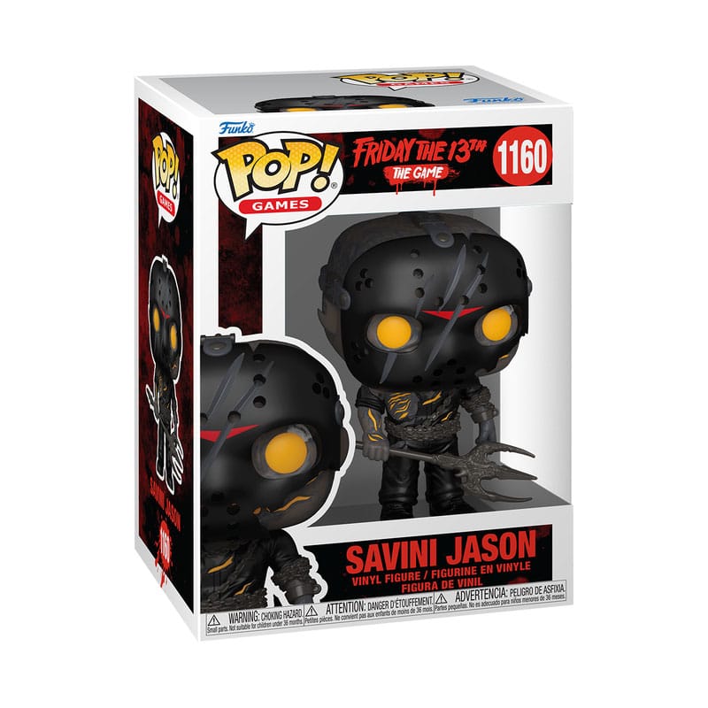 Jason Universe Figura POP! Games Vinyl F13th- Savini Jason 9 cm