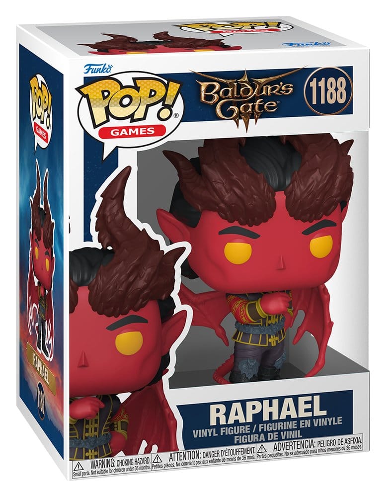 Baldur's Gate Figura POP! Games Vinyl Raphael 9 cm