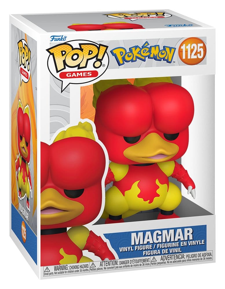 Pokémon POP! Games Vinyl Figura Magmar 9 cm
