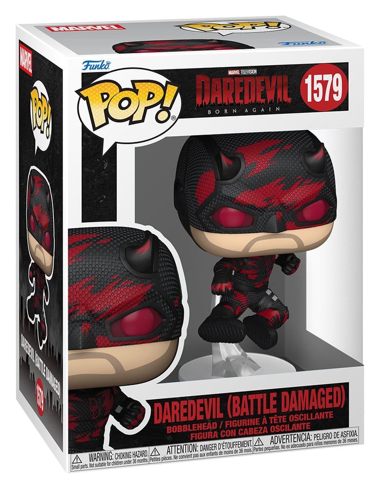 Daredevil: Born Again POP! Marvel Vinyl Figura Daredevil (Battle Damaged) 9 cm - Z POP Toys