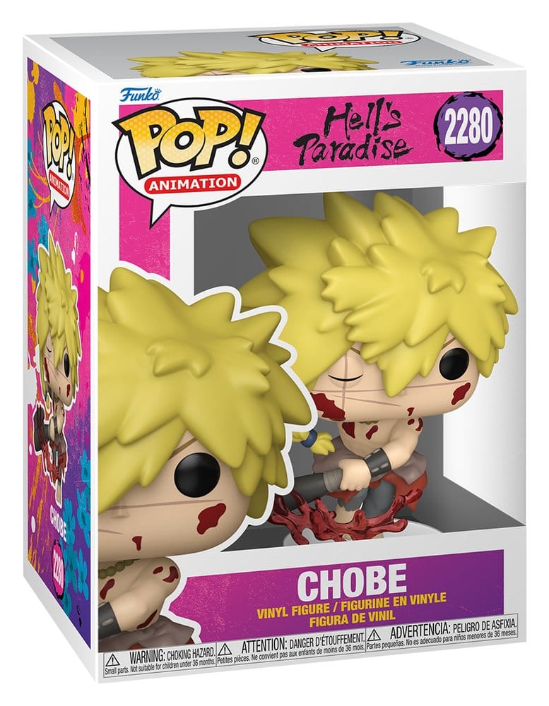 Hell's Paradise: Jigokuraku POP! Animation Vinyl Figura Chobe 9 cm