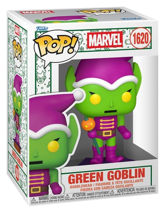 Marvel Figura POP! Vinyl : Holiday S6- Goblin(NTKR) 9 cm