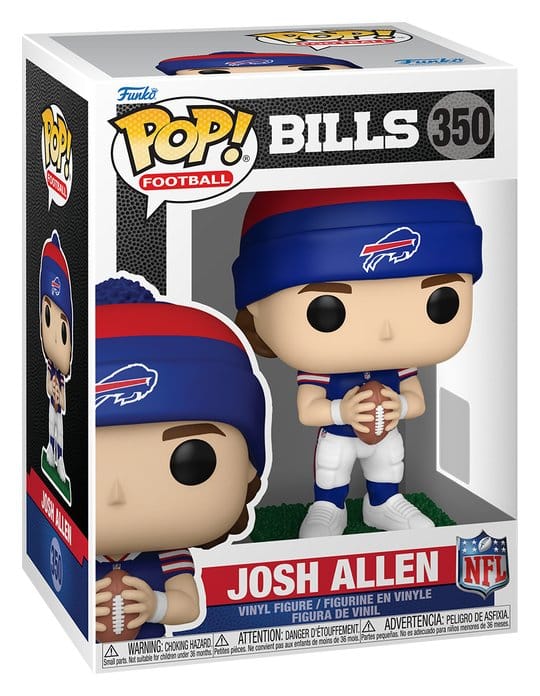 NFL Figura POP! Vinyl : Bills- Josh Allen (Beanie) 9 cm
