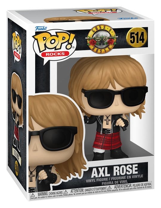 Guns N`Roses Figura POP! Rocks Vinyl Axl Rose (LaLD) 9 cm