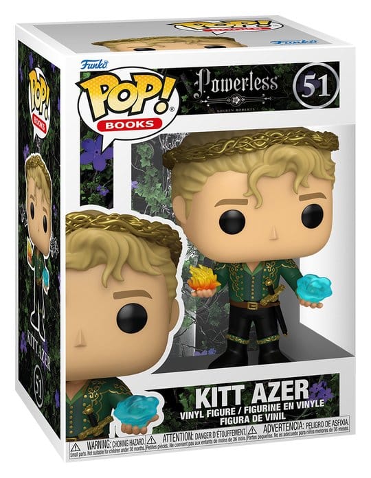 Powerless Figura POP! Books Vinyl Kitt Azer 9 cm