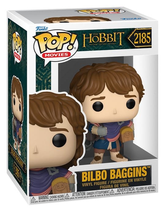 Trilogía de El hobbit POP! Movies Vinyl Figuren Bilbo Baggins 9 cm