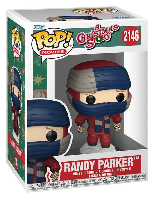 Historias de Navidad Figura POP! Movies Vinyl Randy Parker 9 cm