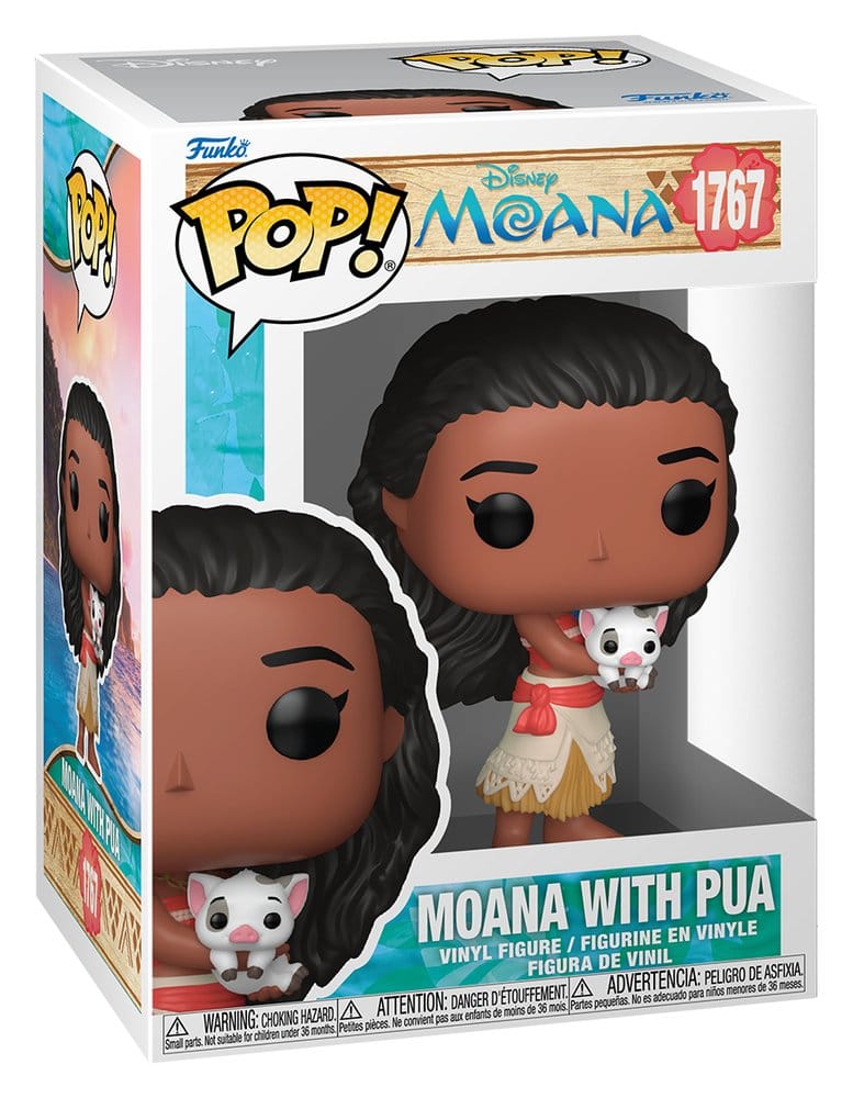 Moana Figura POP! & Buddy Vinyl Moana w/Pua 9 cm