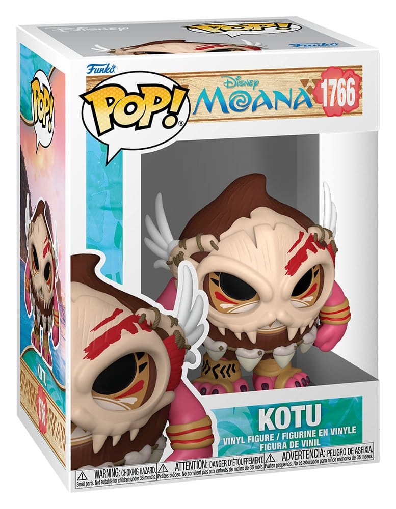 Moana Figura POP! & Buddy Vinyl Kotu 9 cm