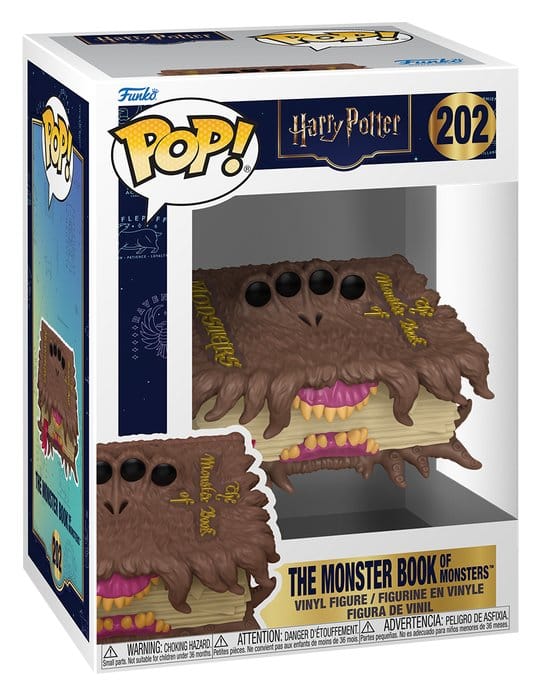 Harry Potter Figura POP! Movies Vinyl Monster Book 9 cm