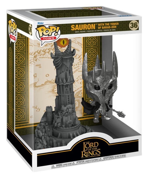El Señor de los Anillos POP! Town Vinyl Figuren Barad-Dur(GW) 9 cm