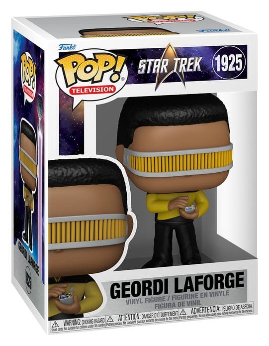 Star Trek TNG Figura POP! Television Vinyl Geordi La Forge 9 cm