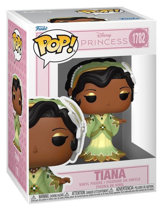 Disney Princess Figura POP! Vinyl Tiana (Grand Entrance) 9 cm