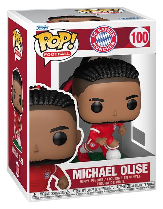 Bayern de Múnich Figura POP! Football Vinyl Michael Olise 9 cm