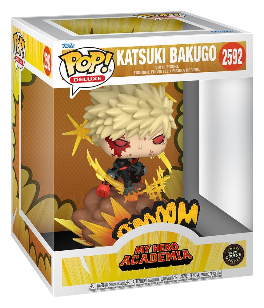 My Heo Academia POP! Deluxe Vinyl Figura Bakugo w/CH(GW) 9 cm