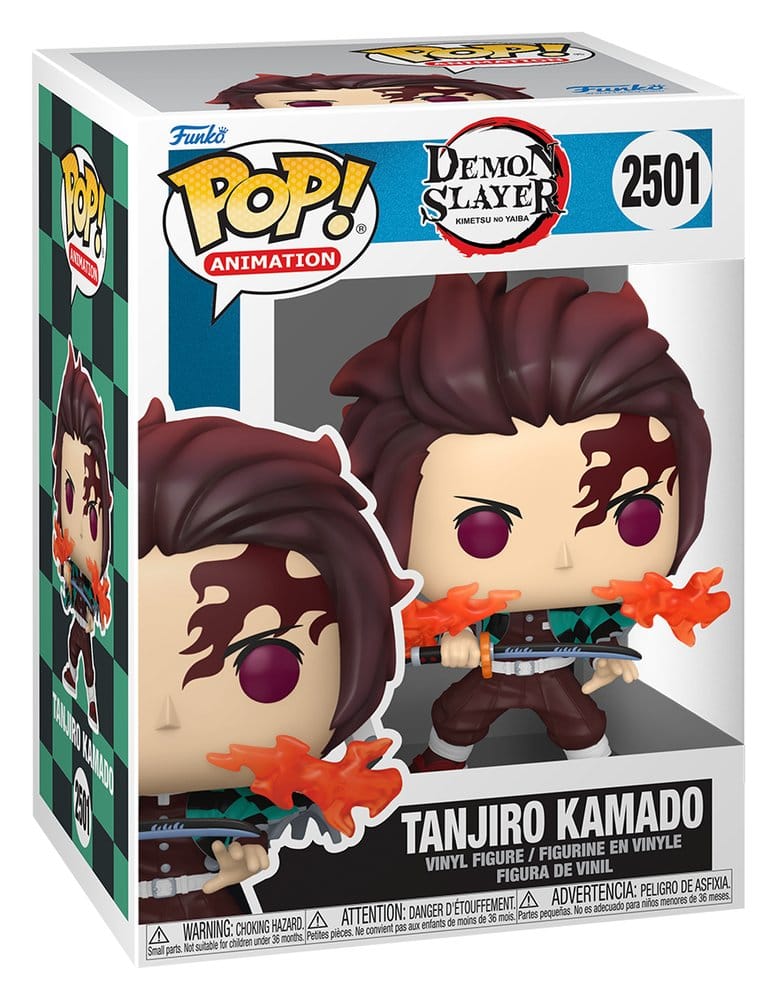 Demon Slayer: Kimetsu no Yaiba - The Movie Figura POP! Animation Vinyl Tanjiro 9 cm