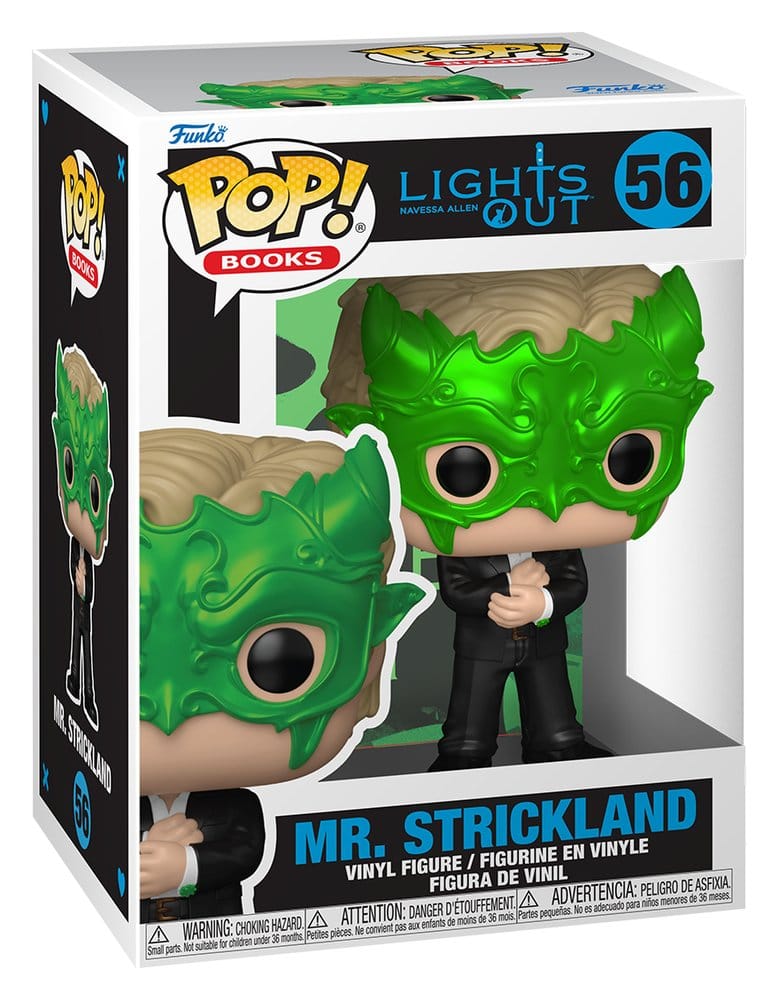 Into the Darkness Figuras POP! Books Vinyl Mr. Strickland 9 cm